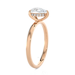 1 ctw Pear-Shaped Lab Grown Diamond Solitaire Engagement Ring