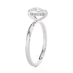 1 ctw Pear-Shaped Lab Grown Diamond Solitaire Engagement Ring