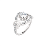 1 1/4 ctw Round Lab Grown Diamond Ring