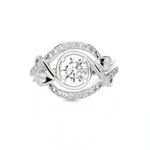 1 1/4 ctw Round Lab Grown Diamond Ring