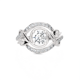 1 1/4 ctw Round Lab Grown Diamond Ring