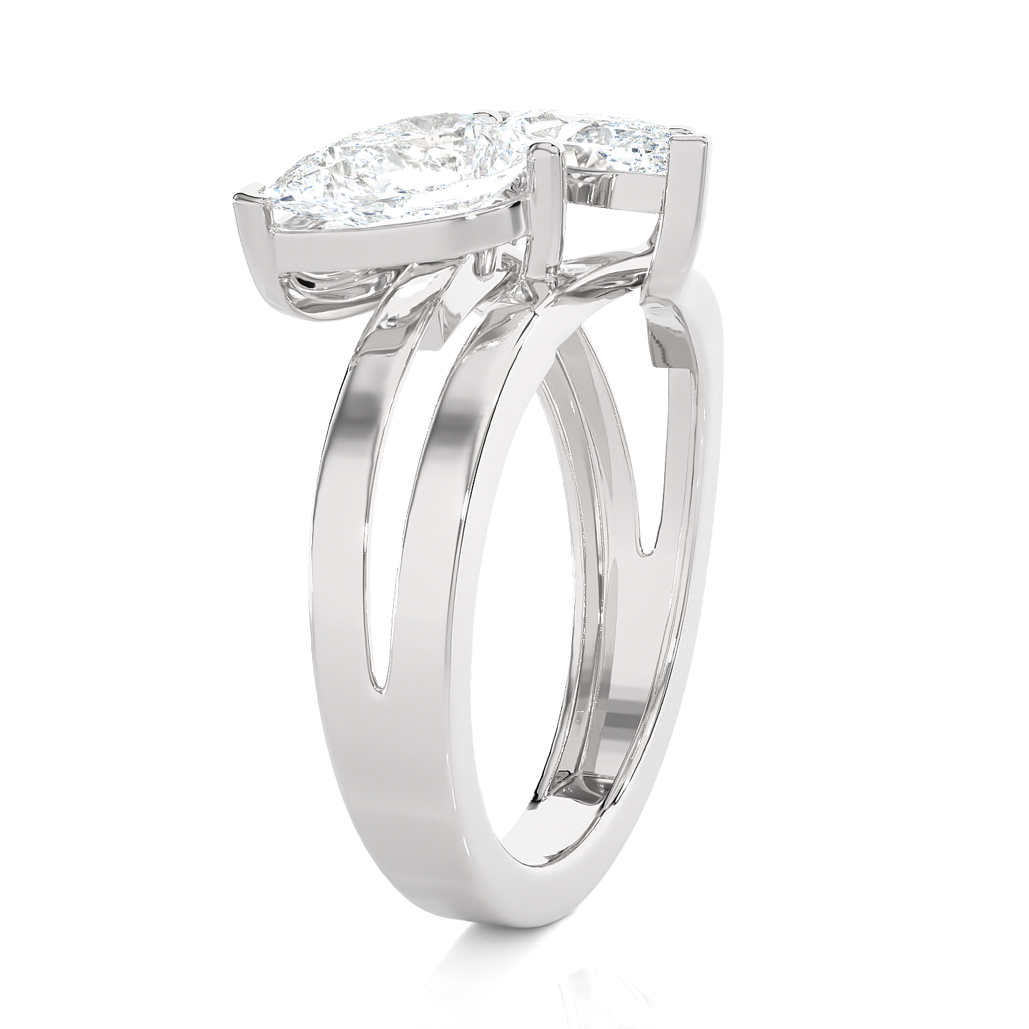 2 1/5 ctw Multi-Shape Lab Grown Diamond Ring