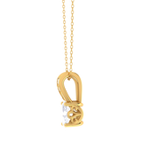 Oval Lab Grown Diamond Solitaire Pendant