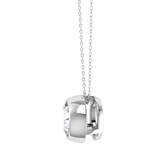 Round Lab Grown Diamond Solitaire Pendant
