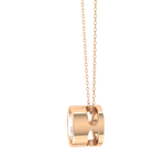 Round Lab Grown Diamond Solitaire Pendant