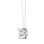 Round Lab Grown Diamond Solitaire Pendant