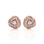 1/2 ctw Round Lab Grown Diamond Stud Earrings
