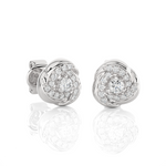 1/2 ctw Round Lab Grown Diamond Stud Earrings