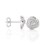 1/2 ctw Round Lab Grown Diamond Stud Earrings