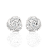 1 ctw Round Lab Grown Diamond Stud Earrings