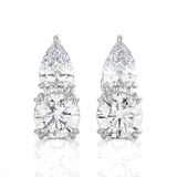 Multi-Shape Lab Grown Diamond Stud Earrings