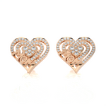 3/8 ctw Round Lab Grown Diamond Stud Earrings