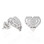 3/8 ctw Round Lab Grown Diamond Stud Earrings