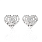 3/8 ctw Round Lab Grown Diamond Stud Earrings