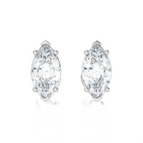 1 1/2 ctw Marquies Lab Grown Diamond Solitaire Stud Earrings
