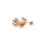 3/4 ctw Round Lab Grown Diamond Solitaire Stud Earrings