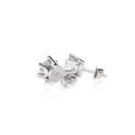 3/4 ctw Round Lab Grown Diamond Solitaire Stud Earrings