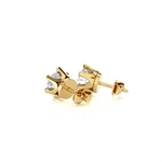 3/4 ctw Round Lab Grown Diamond Solitaire Stud Earrings