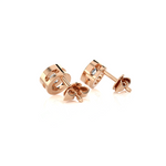 1/2 ctw Round Lab Grown Diamond Bezel Set Solitaire Stud Earrings