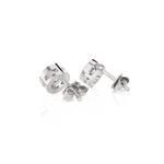 1/2 ctw Round Lab Grown Diamond Bezel Set Solitaire Stud Earrings