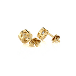 1/2 ctw Round Lab Grown Diamond Bezel Set Solitaire Stud Earrings