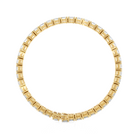 6 7/8 ctw Oval-Shape Lab Grown Diamond Tennis Bracelet