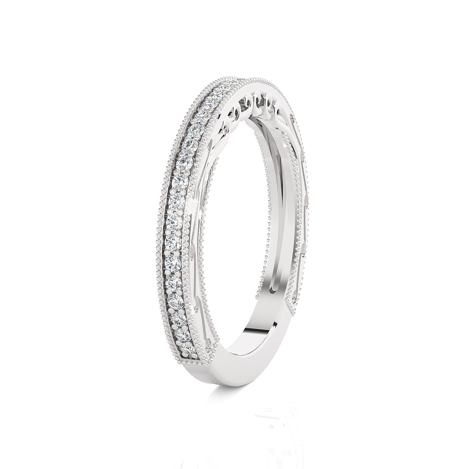 1/4 ctw Round Lab Grown Diamond Eternity Band