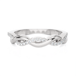 1/8 ctw Round Lab Grown Diamond Ring
