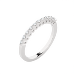 1/6 ctw Round Lab Grown Diamond Anniversary Ring