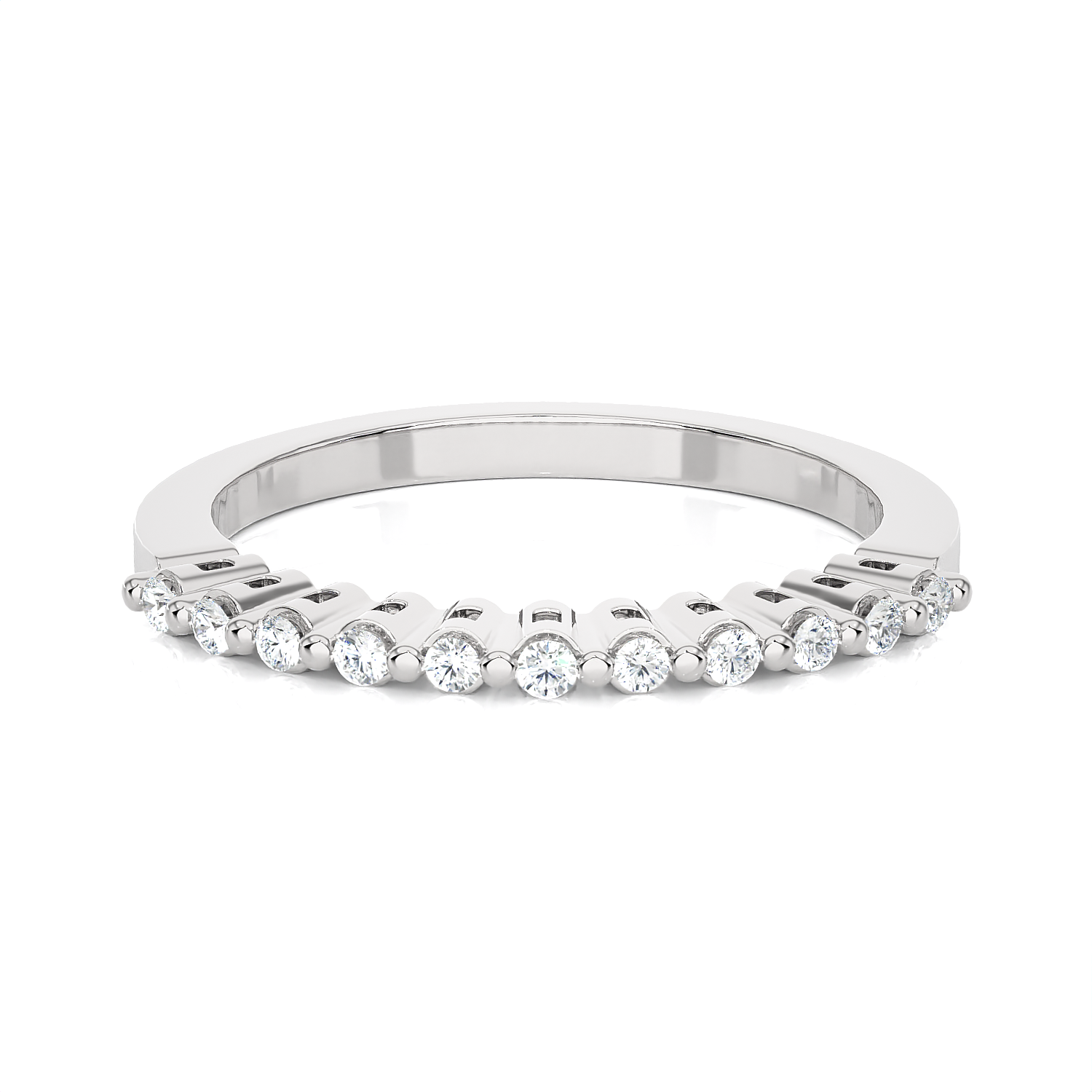 1/6 ctw Round Lab Grown Diamond Anniversary Ring