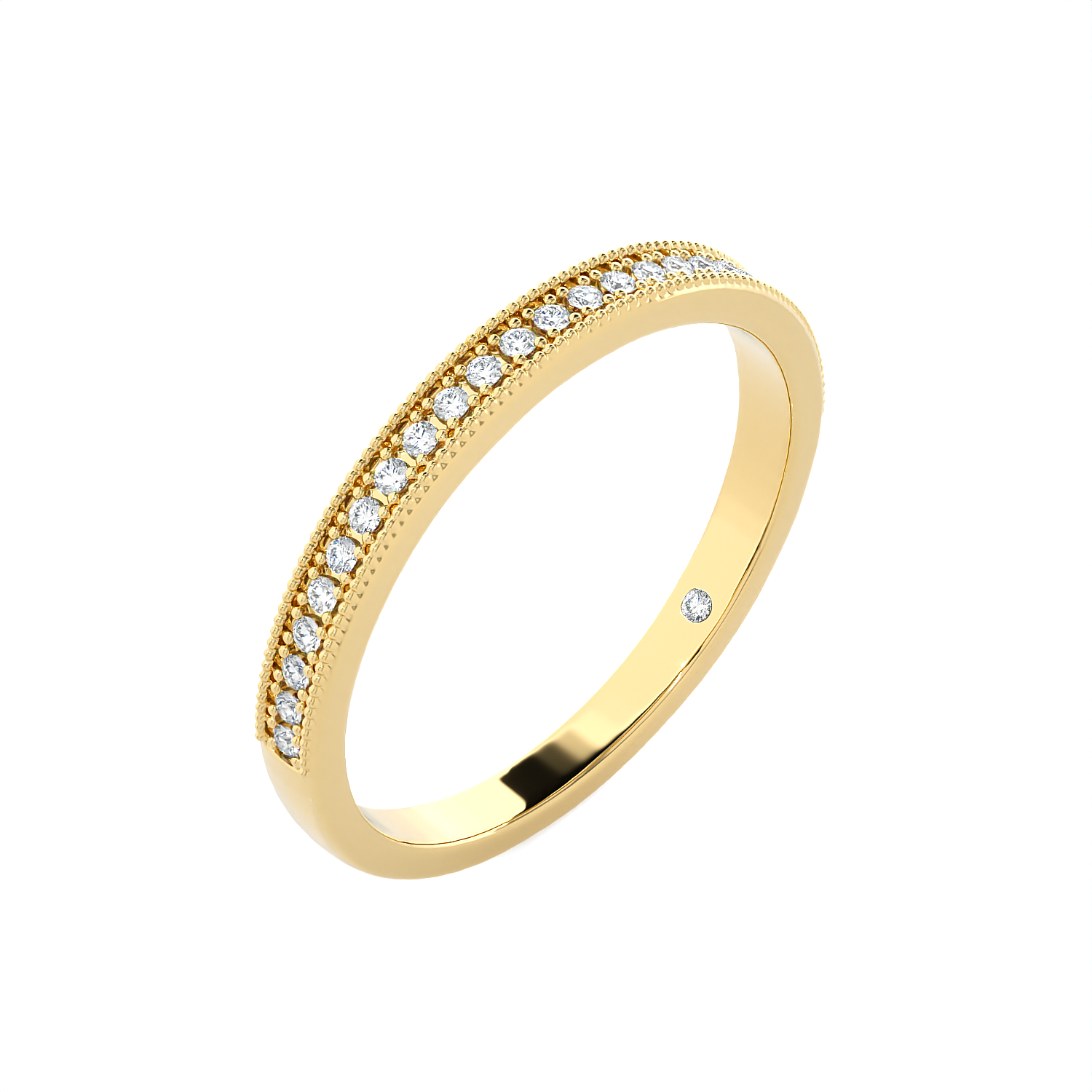 1/8 ctw Round Lab Grown Diamond Anniversary Ring