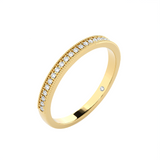 1/8 ctw Round Lab Grown Diamond Anniversary Ring