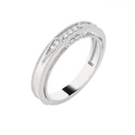 1/10 ctw Round Lab Grown Diamond Ring