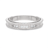 1/10 ctw Round Lab Grown Diamond Ring