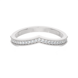 1/6 ctw Round Lab Grown Diamond Anniversary Ring