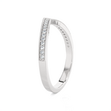 1/6 ctw Round Lab Grown Diamond Anniversary Ring