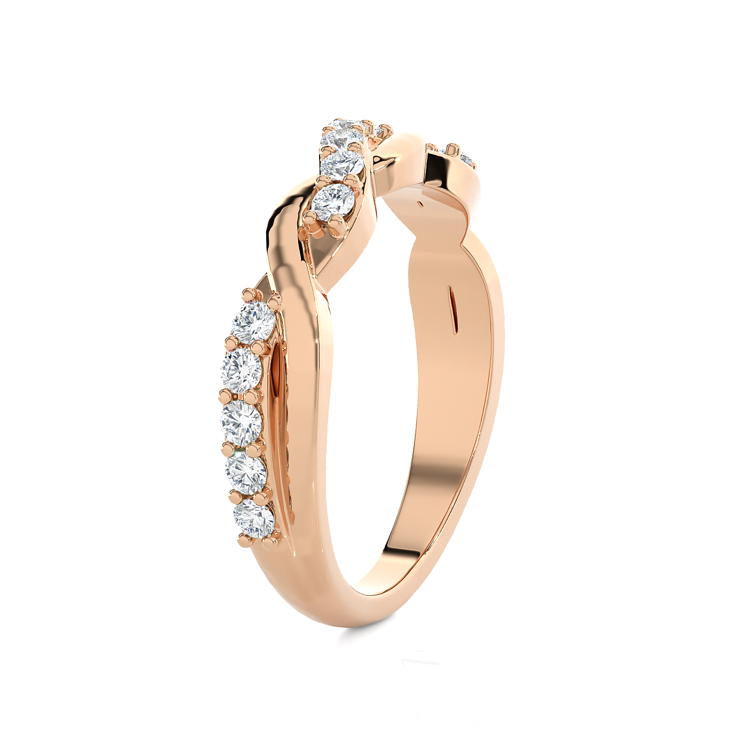 1/2 ctw Round Lab Grown Diamond Ring