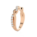 1/2 ctw Round Lab Grown Diamond Ring