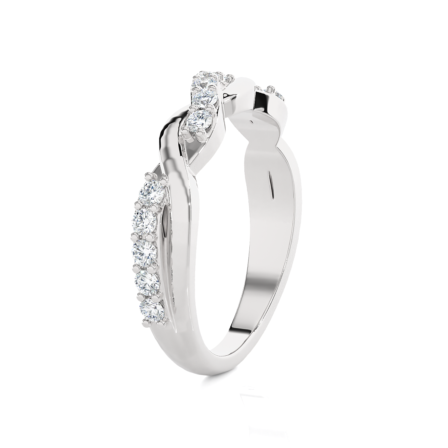 1/2 ctw Round Lab Grown Diamond Ring