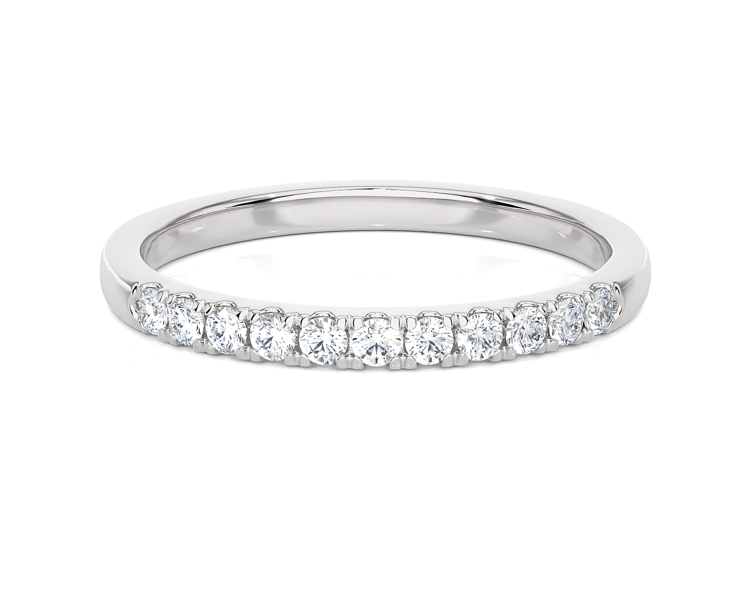 1/4 ctw Round Lab Grown Diamond Anniversary Ring