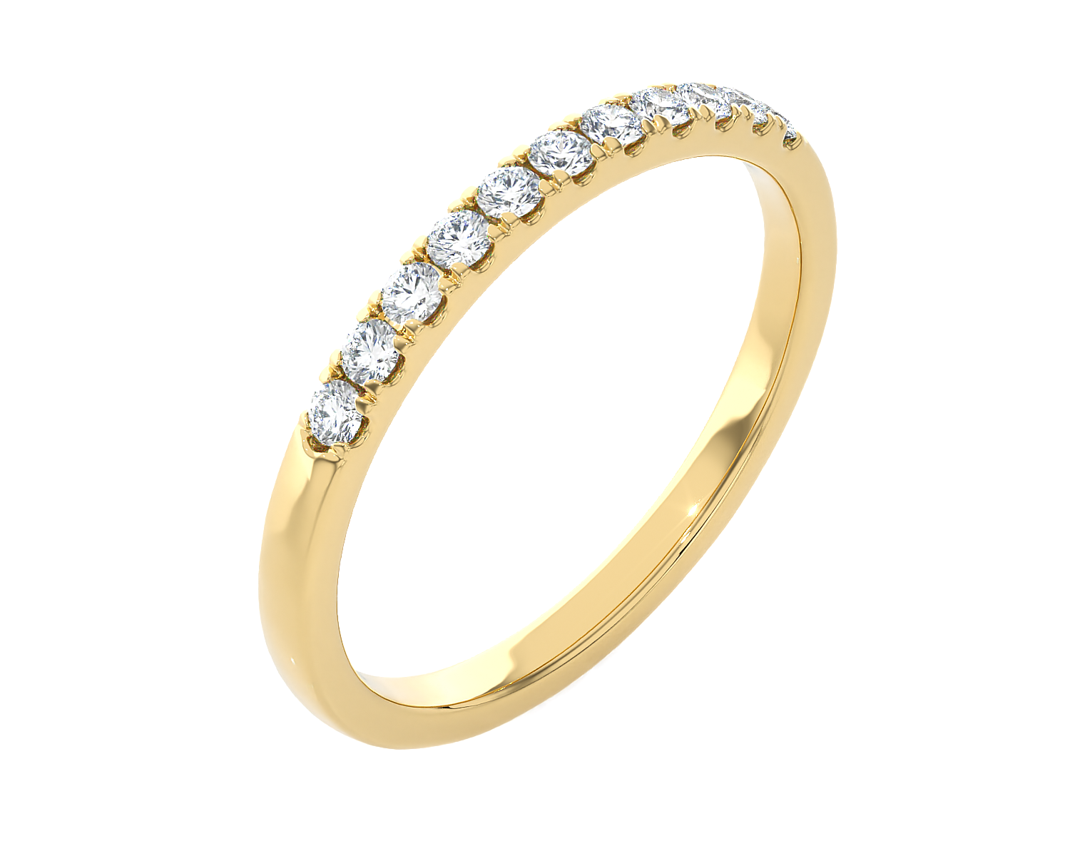 1/4 ctw Round Lab Grown Diamond Anniversary Ring